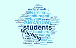 Wordle describing EATS culture